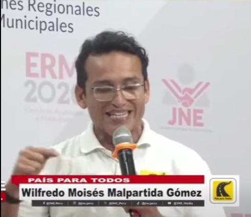 Candidato Willy Malpartida - En el Debate Regional